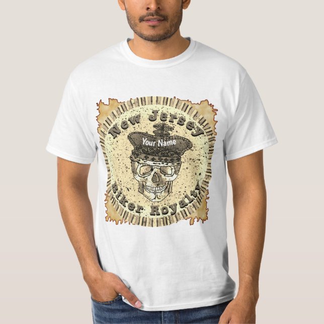 T-shirt New Jersey Biker  (Devant)