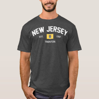 T-shirt New Jersey Collegiate Preppy