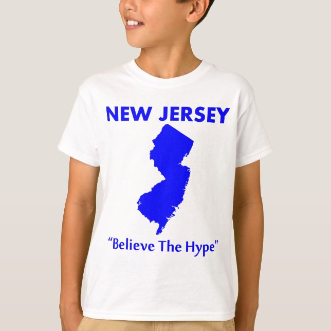T-shirt New Jersey - Croire à l'Hype (Devant)
