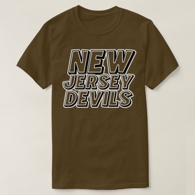T-shirt New jersey devins 1 (Design devant)