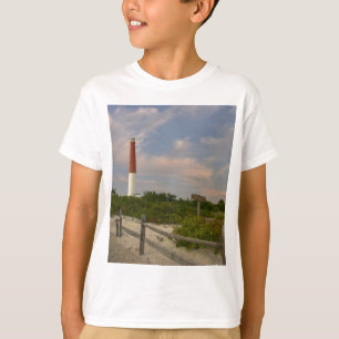 T-shirt New Jersey Etats-Unis de phare d'île de Long Beac