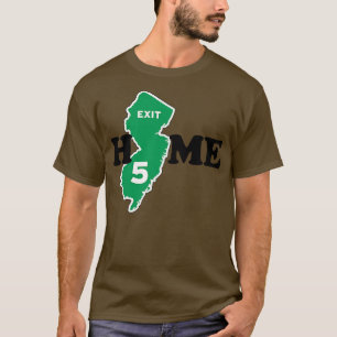 T-shirt New Jersey Exit 5 Home