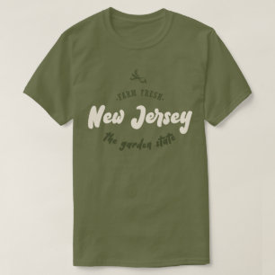 T-shirt New Jersey - The Garden State - Farm Fresh