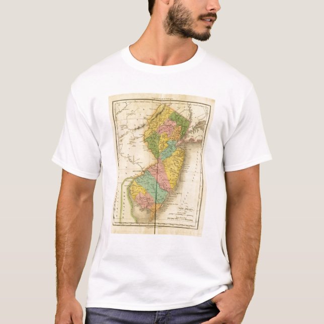T-shirt New Jersey USA (Devant)