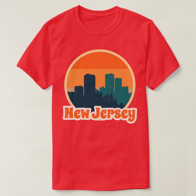 T-shirt New Jersey vintage (Design devant)