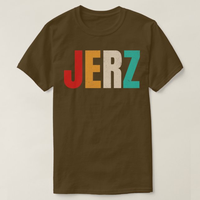 T-shirt New Jerz Vintage (Design devant)