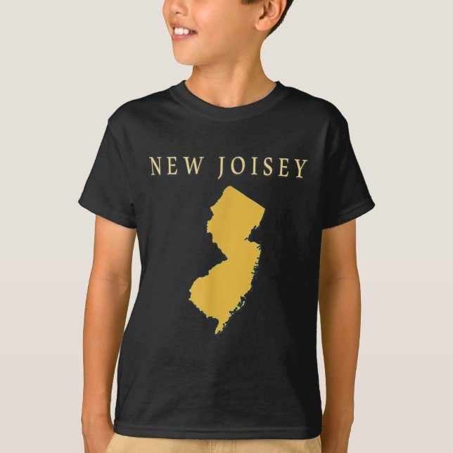 T-shirt New Joisey Funny  (Devant)