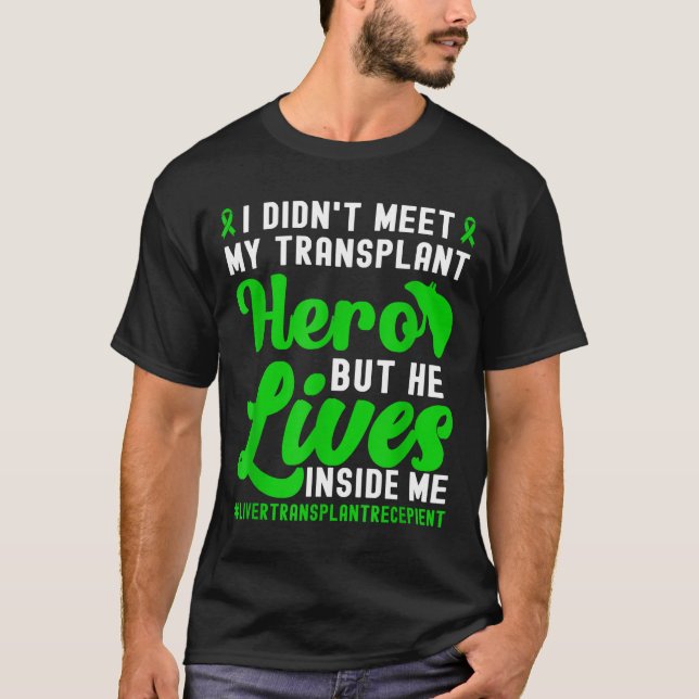 T-shirt New Liver Owner Funny Liver Transplant Survivor  (Devant)