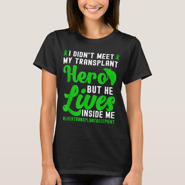T-shirt New Liver Owner Funny Liver Transplant Survivor  (Devant)