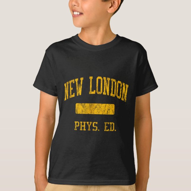 T-shirt New London High School Hs New London Ct Phys Ed  (Devant)