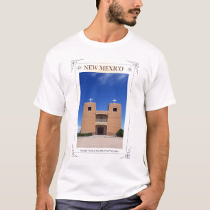 T-shirt New Mexico Nambe' Pueblo Sacred Heart church
