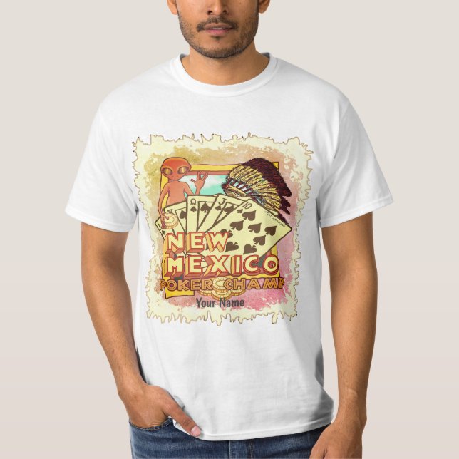 T-shirt New Mexico Poker (Devant)