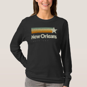 T-shirt New Orleans City Louisiane Cool Vintage américain