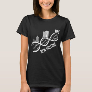 T-shirt New Orleans Skyline City Louisiana Funny Don