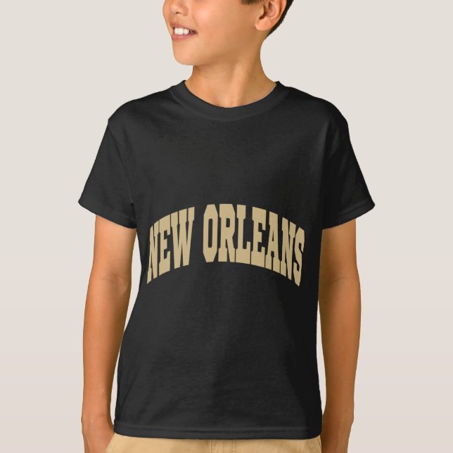 T-shirt New Orleans - Throwback Design - Clic  (Devant)