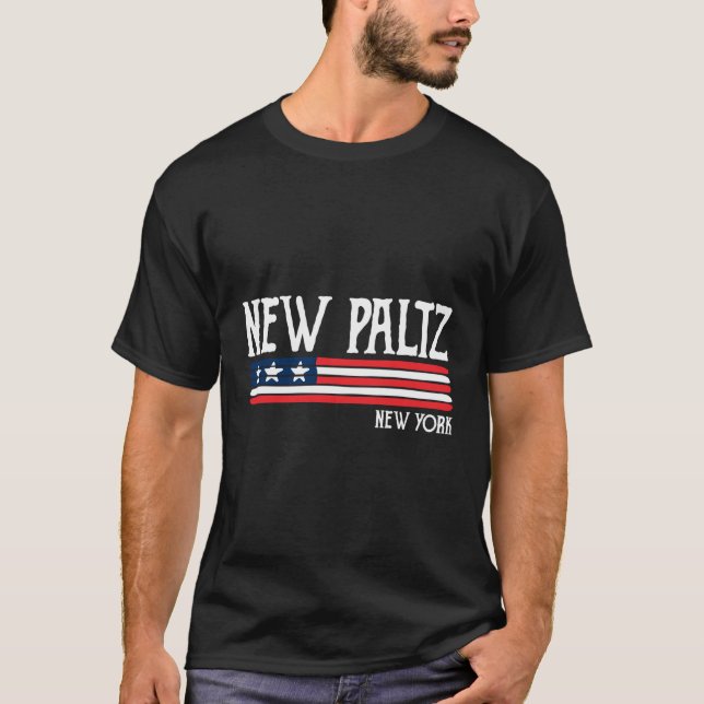 T-shirt New Paltz New York Ny (Devant)