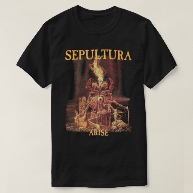 T-shirt new perfect disegns sepultura    (Design devant)