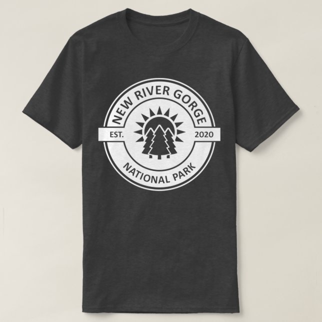 T-shirt New River Gorge National Park 2 (Design devant)
