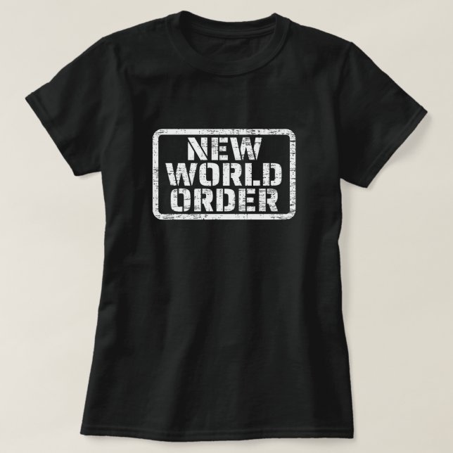 T-shirt New World Order (Design devant)