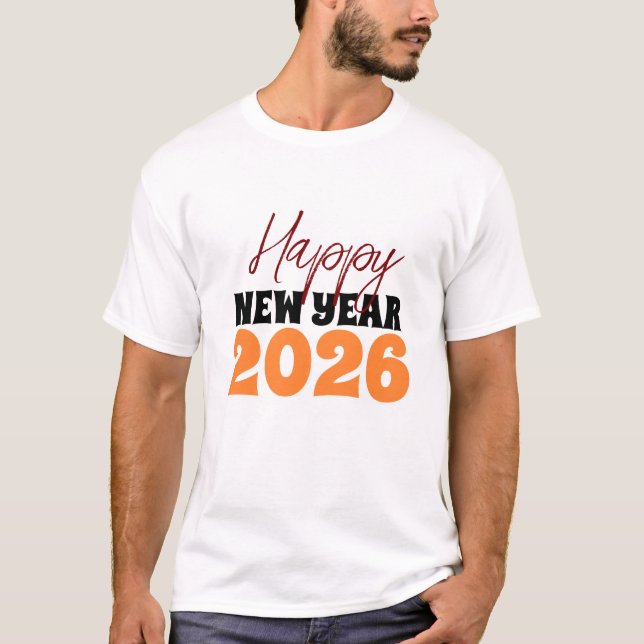 T-shirt new year 2026 (Devant)