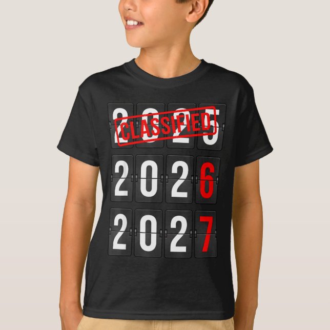 T-shirt New Year 67 Six Seven Countdown New Year 2026 2027 (Devant)