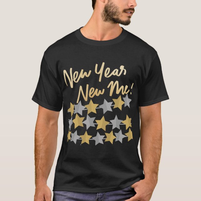 T-shirt New Year New Me, Happy New Year 2025 Festive  (Devant)