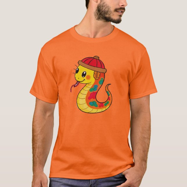T-SHIRT NEW YEAR (SNAKE) (Devant)