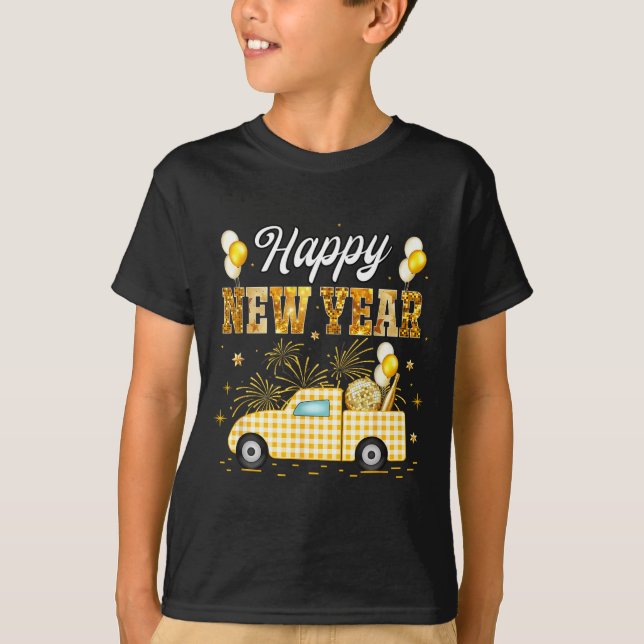T-shirt New Years Eve Party Supplies 2026 Happy New Year T (Devant)