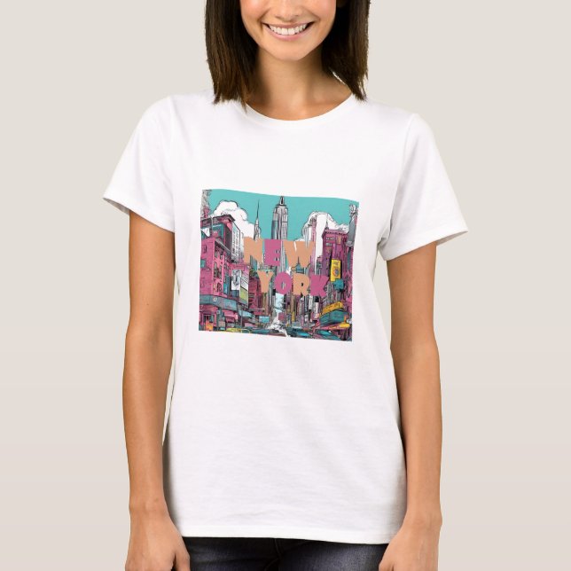 T-shirt New York (Devant)