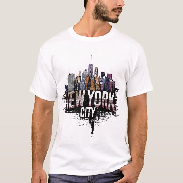 T-shirt New York (Devant)