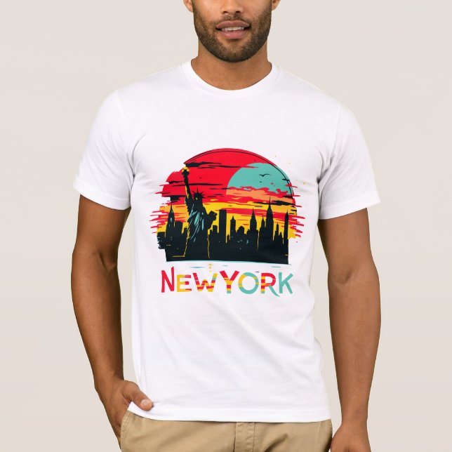 T-shirt new-york (Devant)