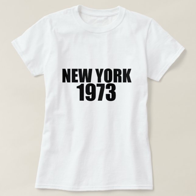 T-SHIRT NEW YORK 1973 (Design devant)