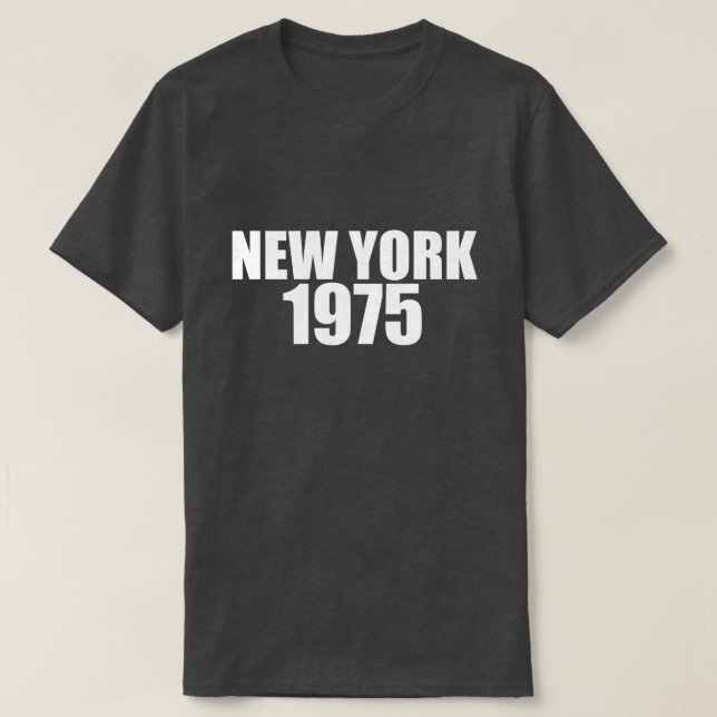 T-SHIRT NEW YORK 1975 (Design devant)
