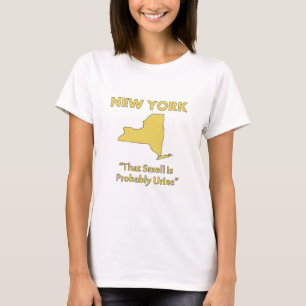T-shirt New York - Cette odeur est probablement de l'urine