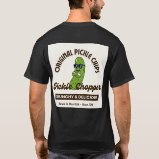 T-Shirt New York chips de pickle au dill