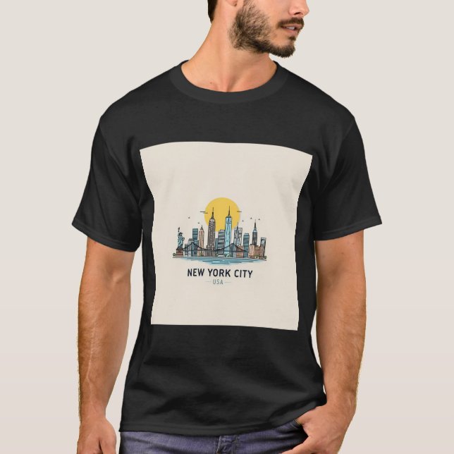 T-shirt New York City (Devant)