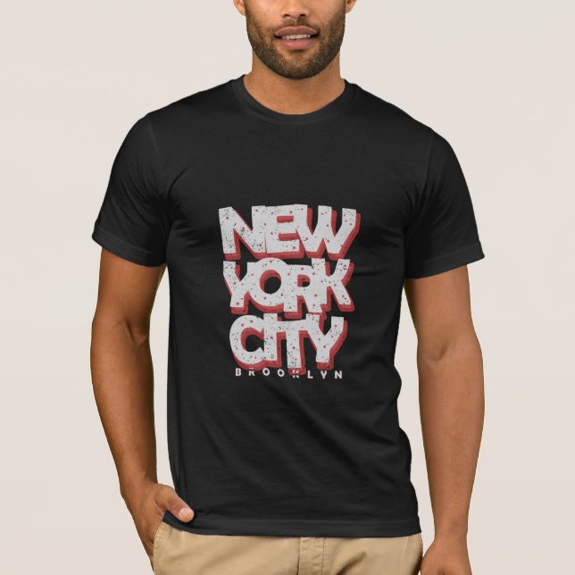 T-shirt new york city  (Devant)