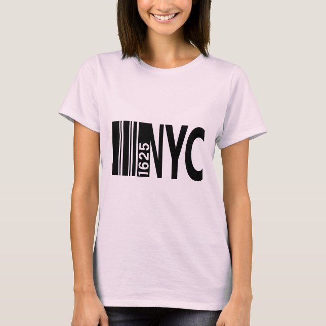T-shirt New York City - 1625 Flowy Circle Top. (Devant)