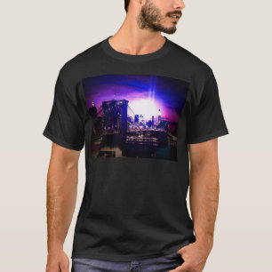 T-shirt New York City la nuit