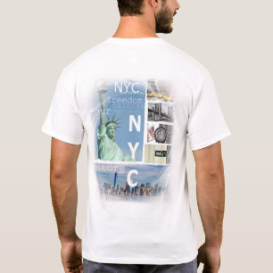 T-shirt New York City Manhattan Nyc Liberty