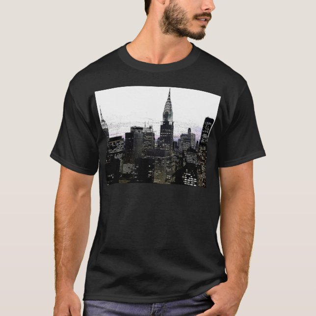 T-shirt New York City Midtown (Devant)