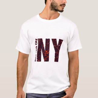 T-shirt New York City New York Letting Typography