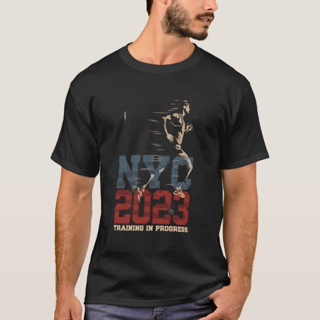 T-shirt New York City Nyc 2023 - Formation Annuelle Au Mar (Devant)