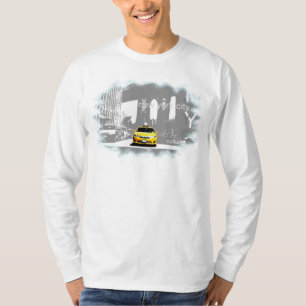 T-shirt New York City Nyc Taxi jaune Brooklyn Bridge