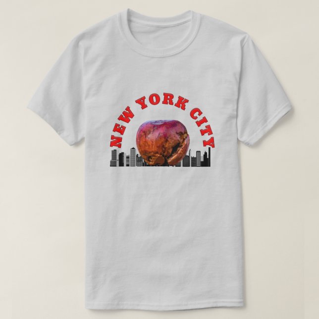 T-shirt New York City Rotten Apple (Design devant)