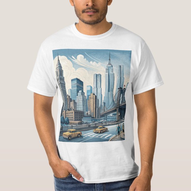 T-shirt New York City Tee (Devant)