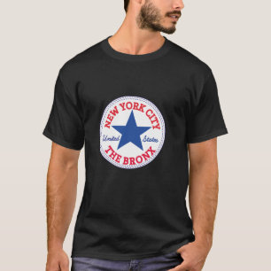T-shirt New York City THE BRONX borough USA États-Unis
