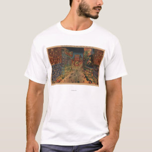 T-shirt New York City, vue de NYNight de Times Square