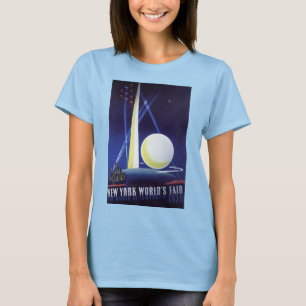 T-shirt New York City World's Fair en 1939, Vintage voyage