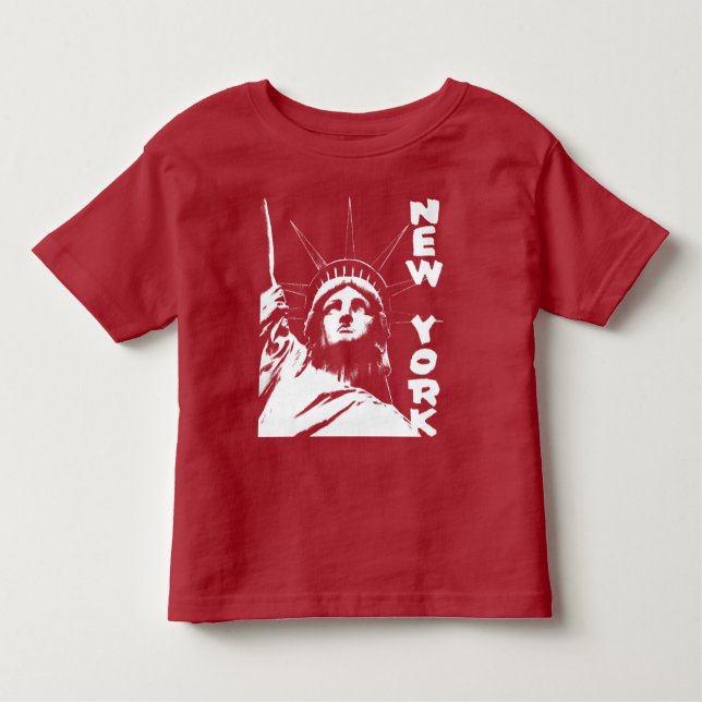 T-shirt New York Custom Baby NY Souvenir Shirt (Devant)